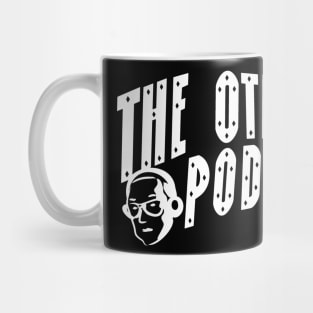 The Otherz Podcast SP curve logo (white) T-Shirt Mug